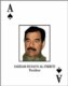Iraq -- Saddam Hussein as the ace of spades, 2003