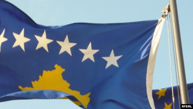 Zastave Kosova i EU, ilustrativna fotografija