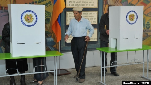 The Armenian government says allowing expatriates to vote is too costly.
