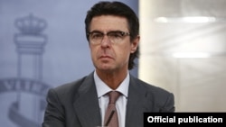 Испанияның отставкаға кеткен өнеркәсіп министрі Хосе Мануэль Сориа.