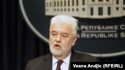 Serbian Prime Minister Mirko Cvetkovic