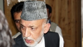 Afghan President Hamid Karzai