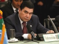 Turkmen President Berdymukhammedov (epa file photo)