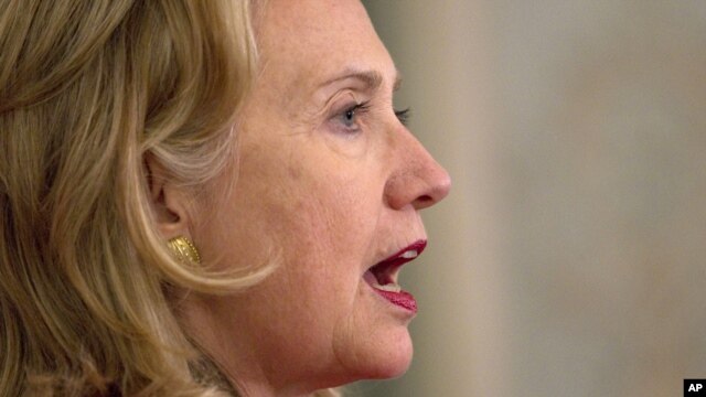U.S. Secretary of State Hillary Clinton