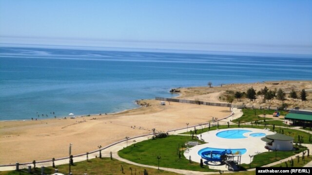 Awaza's beaches: so exclusive no one goes there.