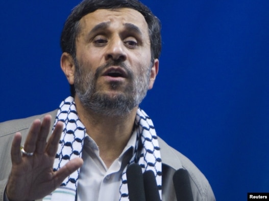 سخنرانی محمود احمدی‌نژاد در تهران به مناسبت روز قدس