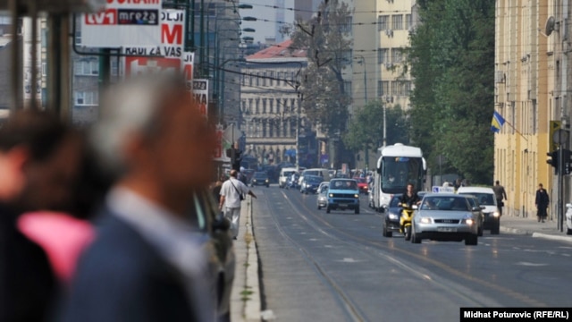 Ulice Sarajeva - ilustracija
