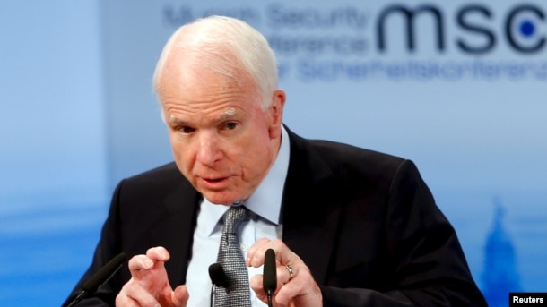 John McCain, Almaniya, 14 fevral 2016