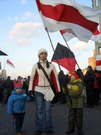 Milinkevich led street protests after he failed to defeat President Lukashenka (RFE/RL)