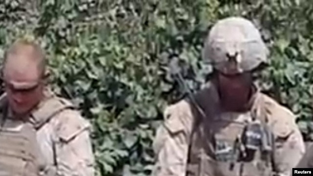 A video of Marines urinating on the corpses of Taliban fighters was posted on YouTube last year.