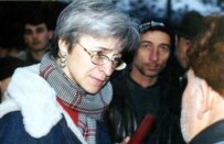 Anna Politkovskaya (in an undated courtesy photo) was killed in October 2006