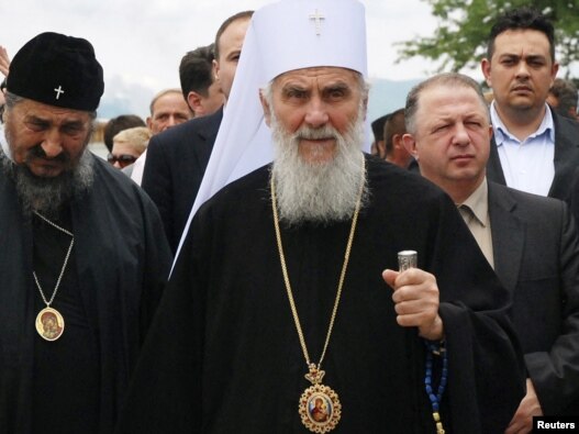 Patrijarh Irinej tokom obeležavanja Vidovdana, 28. jun 2010. 