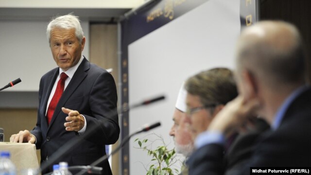 Thorbjorn Jagland na sastanku Evropskog vijeća vjerskih lidera