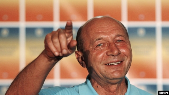 Romanian President Traian Basescu