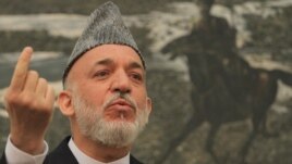 Afghan President Hamid Karzai