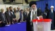 Iranian Supreme Leader Ayatollah Ali Khamenei casts his ballot in Tehran on June 14.