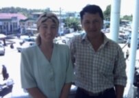 Bachtiar Raimyanov and his wife Machiidil