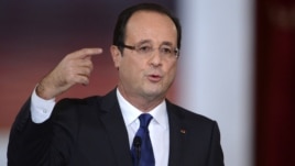 Presidenti i Francës, Francois Hollande.