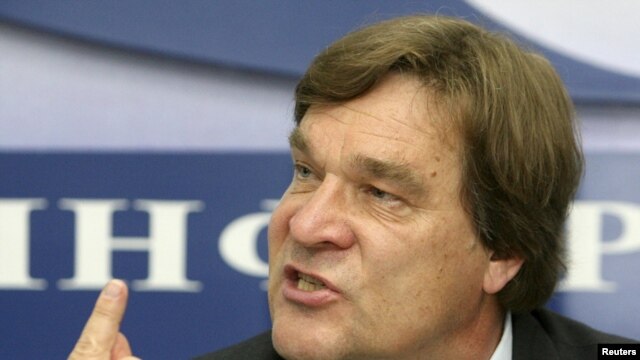 Finnish politician Kimmo Kiljunen, who headed an inquiry commission into ethnic unrest in Kyrgyystan last year.