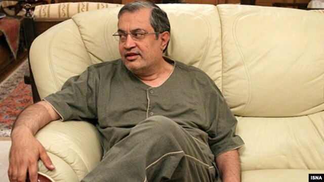 Iranian intellectual and reformist Saeed Hajarian after his release from prison in 2009