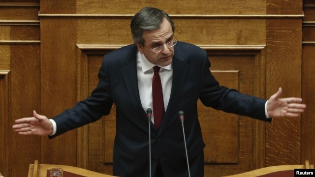 Grčki premijer Antonis Samaras