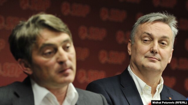 Željko Komšić i Zlatko Lagumdžija, Sarajevo, 21. mart 2012.