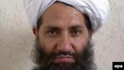 کلیفلند: رهبر جدید طالبان راه صلح را انتخاب خواهد کرد. تصویر از ملا هبتالله رهبر جدید طالبان