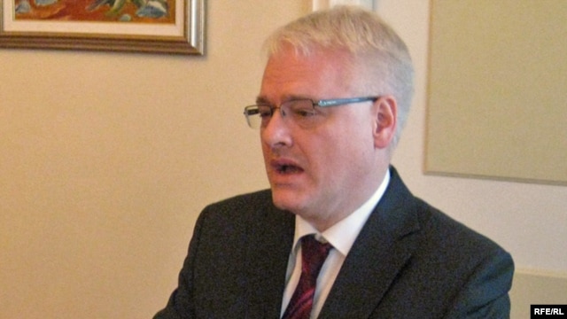 Croatian President Ivo Josipovic