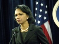 U.S. Secretary of State Condoleezza Rice presenting the human rights report today (official site)
