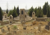 Children's graveyard in Sumgayit (RFE/RL)