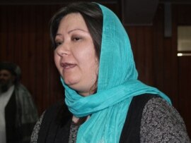 Afghan lawmaker Homa Sultani