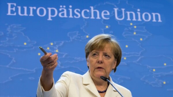 Almaniya kansleri Angela Merkel miqrant böhranını Avropa üçün sınaq adlandırıb