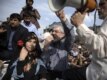 Musavi addressed the protesters, who gathered in defiance of a ban on mass rallies.