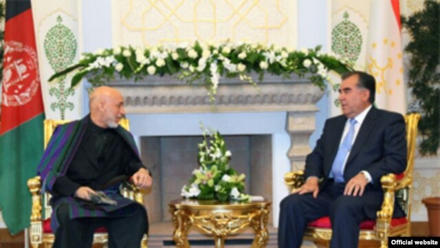روسای جمهور افغانستان و تاجکستان 