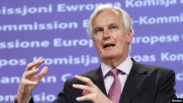 The European commissioner for internal market and services, Michel Barnier, says the bank-supervisor deal "is a big first step for banking union."