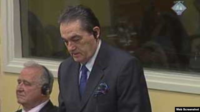 Nebojša Pavković u haškoj sudnici, 2011.