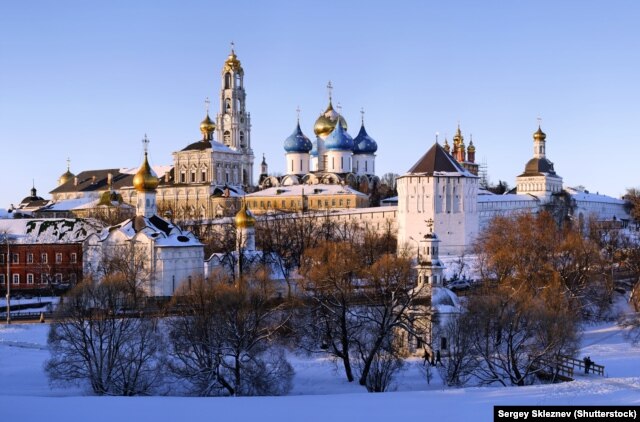 Троіца-Сергіева лаўра ў Сергіевым Пасадзе, фота ©Shutterstock