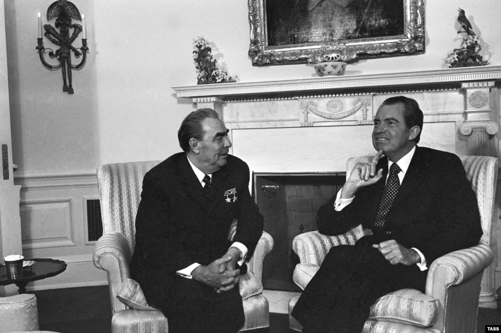 brezhnev and nixon