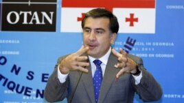 Georgian President Mikhail Saakashvili 