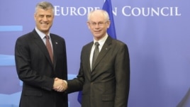 Hashim Thaçi dhe Herman Von Rompuy