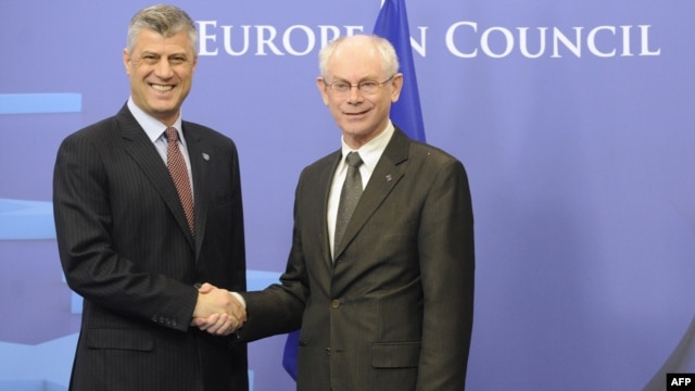 Hashim Thaçi dhe Herman Von Rompuy