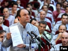 Iranian British Embassy employee Hossein Rassam in court on August 8.