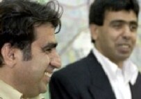 Iranian student leader Akbar Mohammadi, who died in prison this July (left) (Fars)