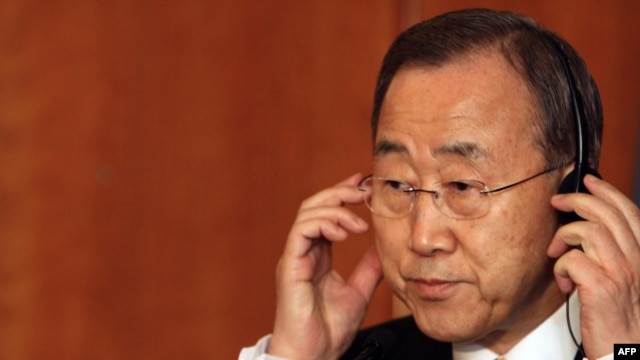 UN Secretary-General Ban Ki-moon said persecution of gays was "an attack on the universal values the United Nations."