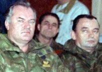 Ratko Mladic (left) is one of the most wanted fugitives in The Hague (epa)