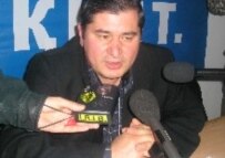 Social Democratic Party leader Rahmatullo Zoirov (RFE/RL file photo)