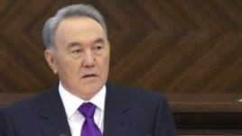 Kazakh President Nursultan Nazarbaev 
