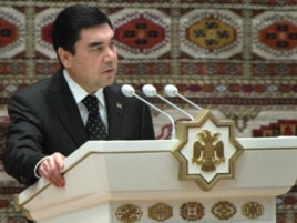 Turkmen President Gurbanguly Berdymukhammedov