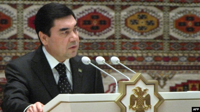Turkmen President Gurbanguly Berdymukhamedov