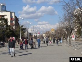 Pamje në Prishtinë